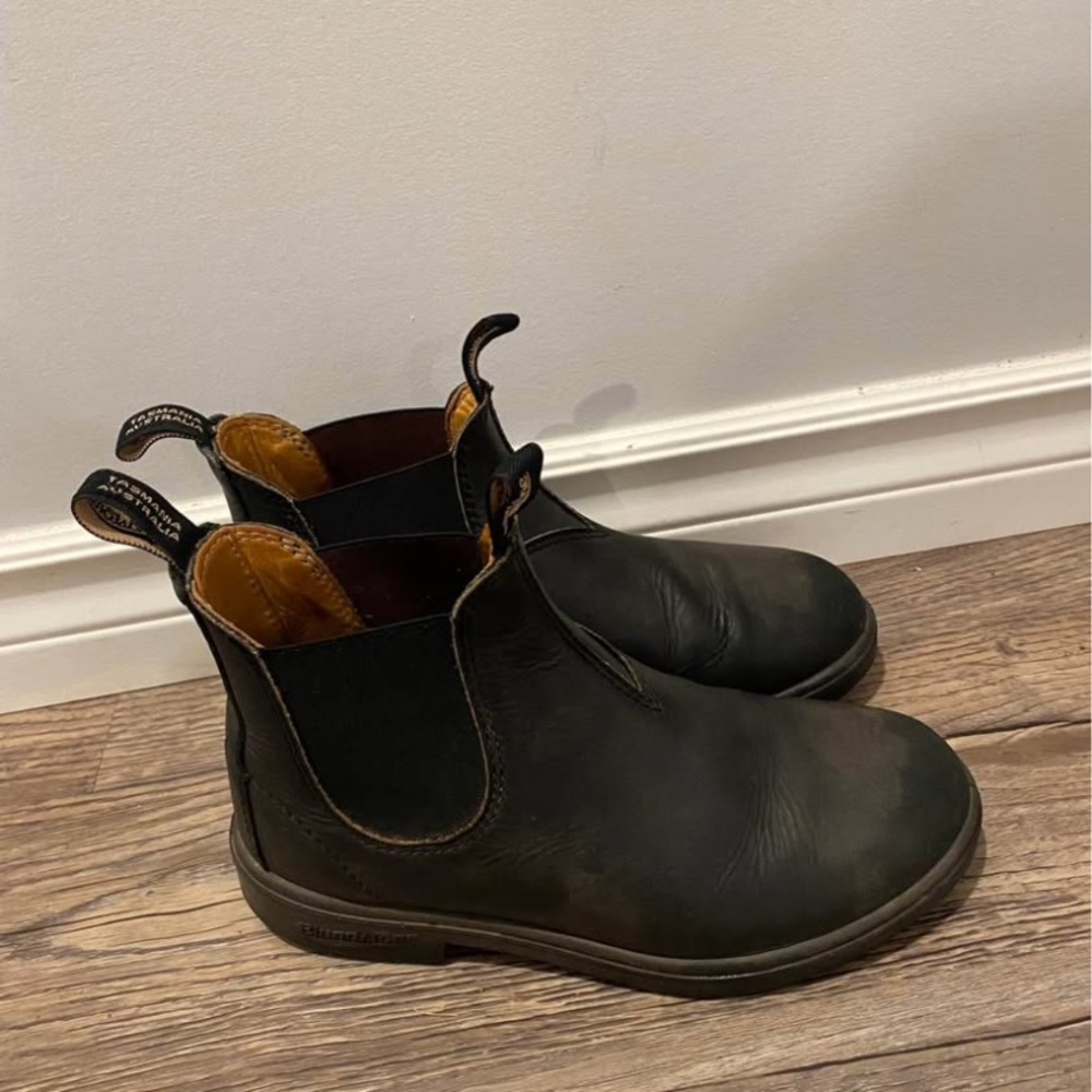 Kids Blundstone Black Boots